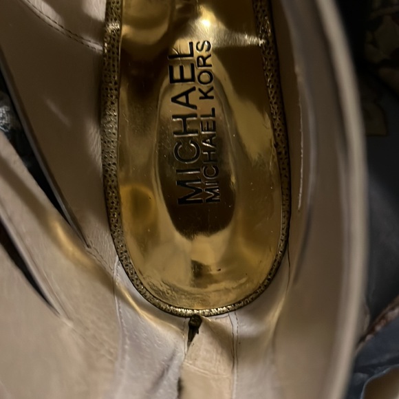 Michael Kors Gold stiletto heels, size 7 Neue - Picture 6 of 8